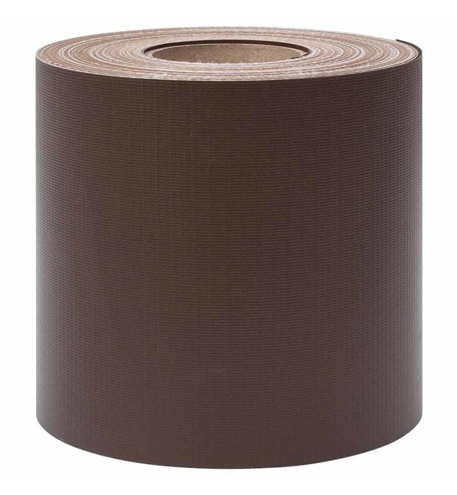 Écran d'intimité de jardin PVC 70x0,19 m Marron