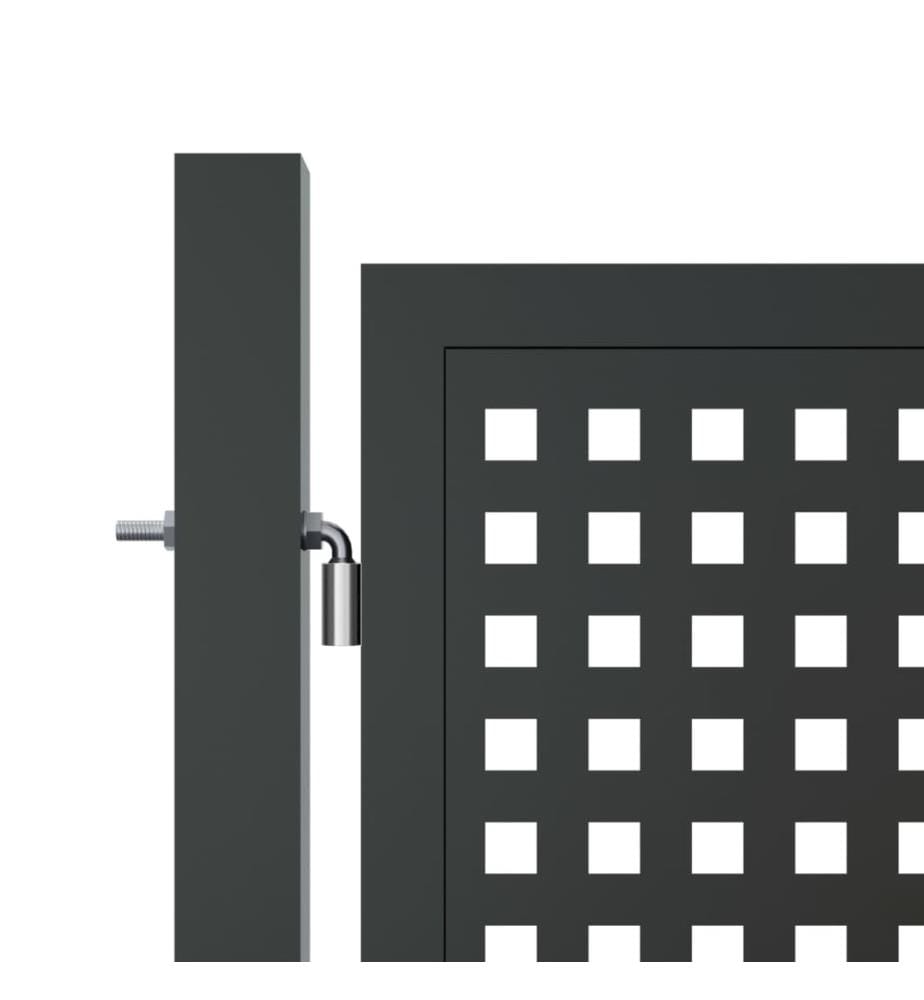 Gartentor Anthrazit 300x250 cm Stahl