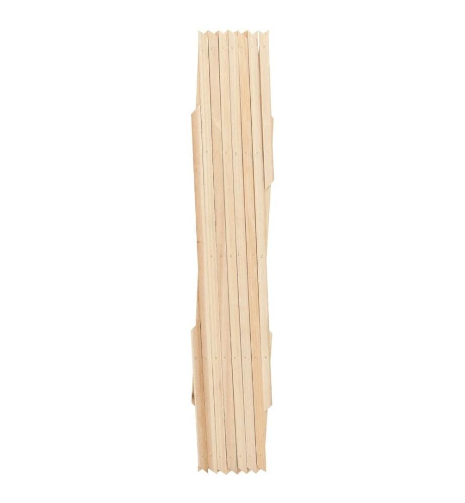 Clôture à treillis 5 pcs Bois de sapin 180x60 cm