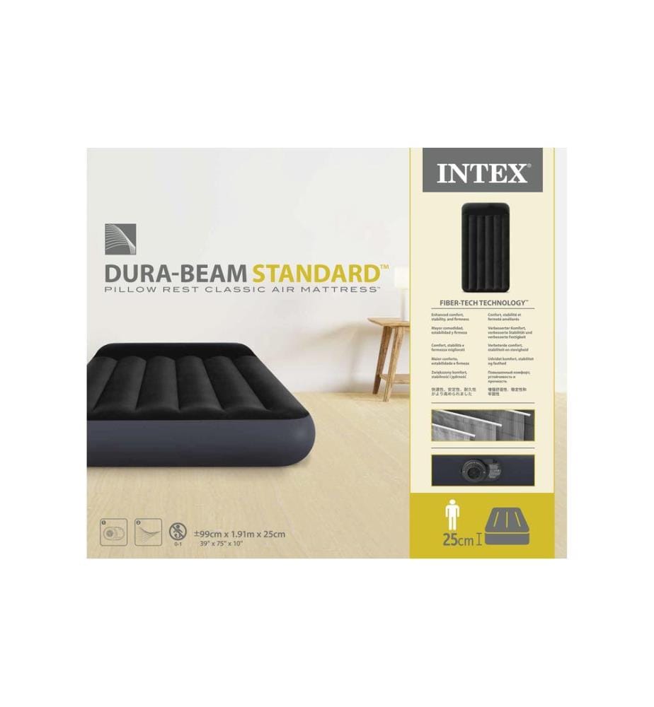 INTEX - Dura Beam Standard Classic Twin 99 x 191 x 25 cm