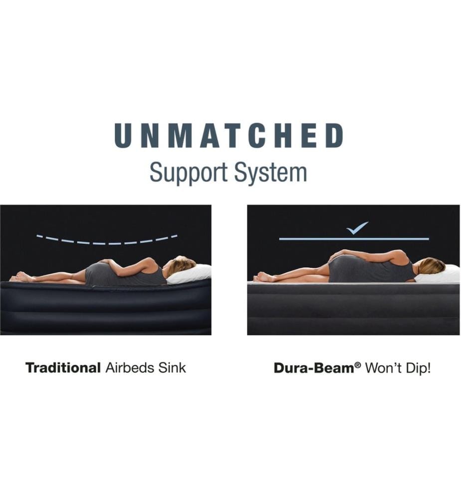 INTEX - Luftbett Dura Beam Deluxe Twin 99 x 191 x 33 cm