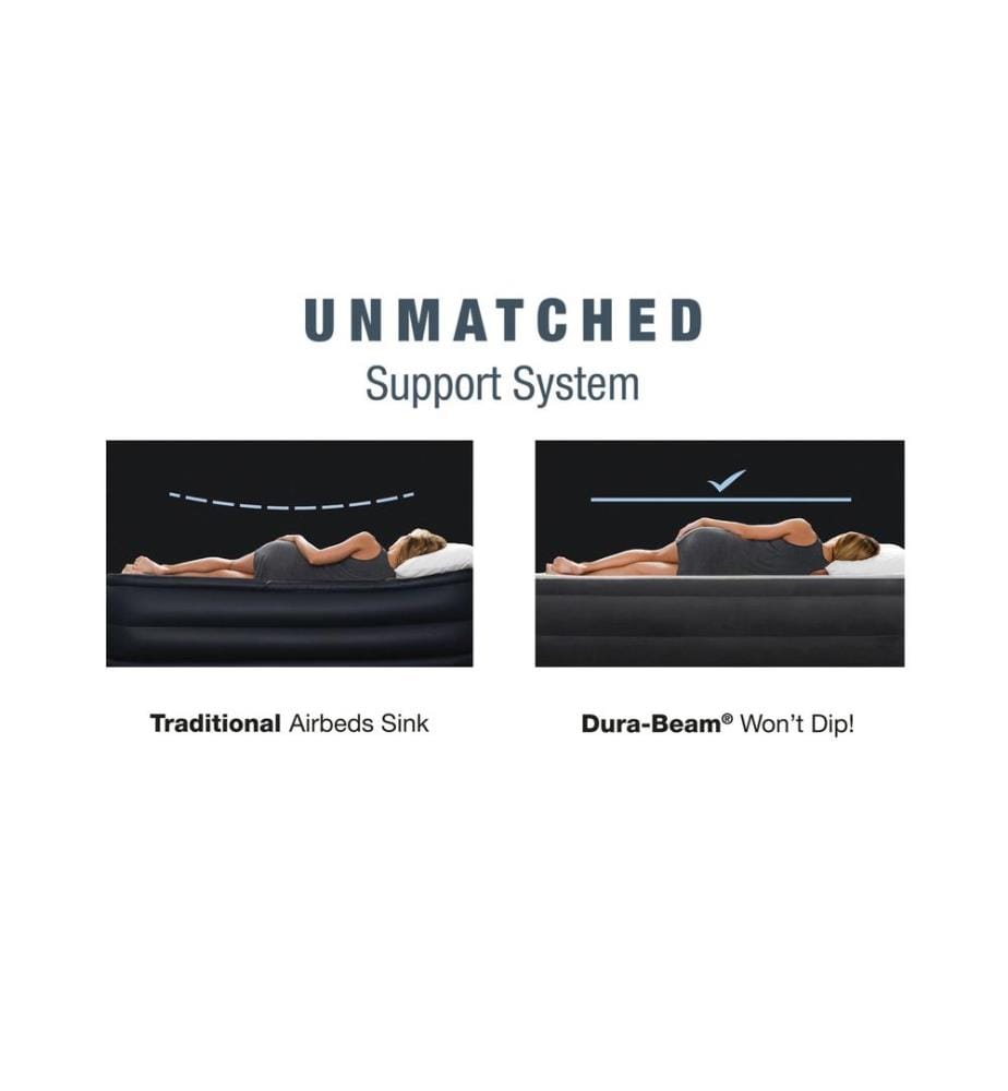 INTEX - Luftbett Dura Beam Deluxe Supreme Twin 99 x 191 x 51 cm