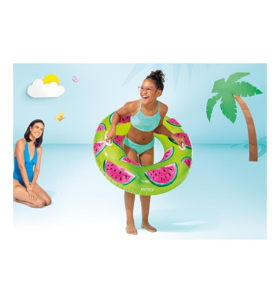 INTEX - Schwimmring Tropical Fruit assortiert