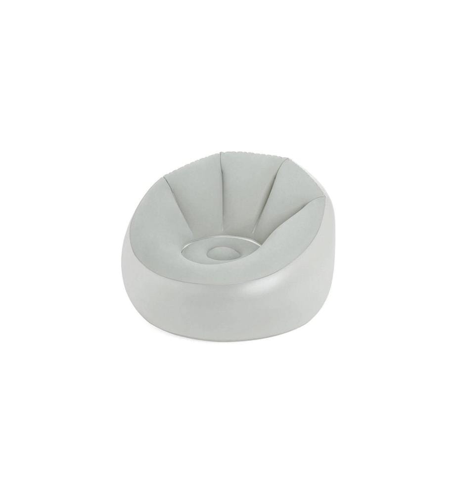 Bestway - Fauteuil gonflable Inflate LED Air vert, 102 x 97 cm