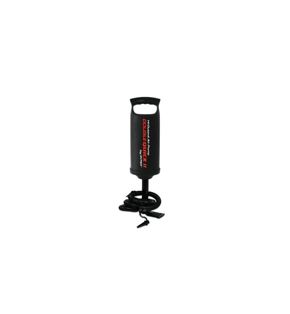 INTEX - Pompe à main Double Quick II Noir