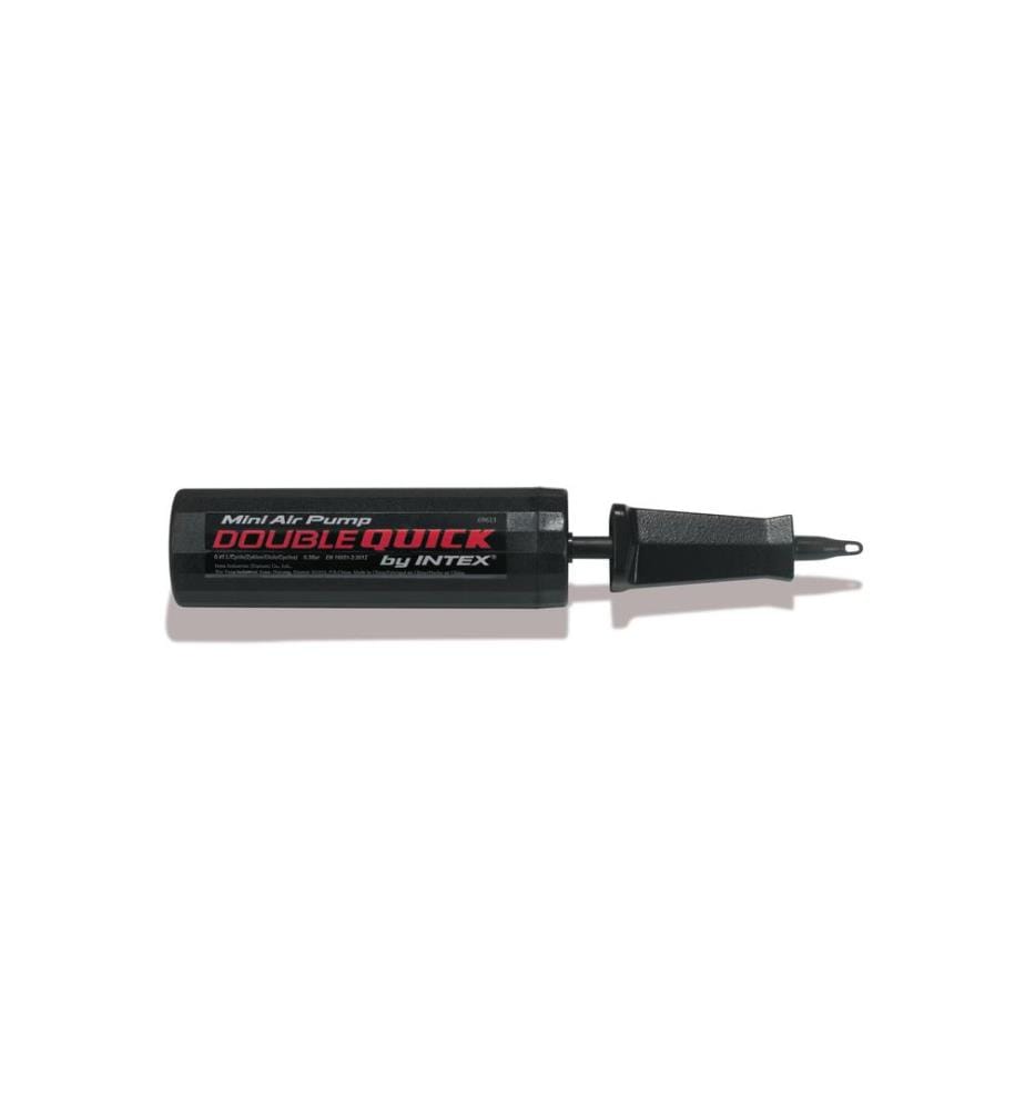 INTEX - Pompe à main Double Quick Mini Noir
