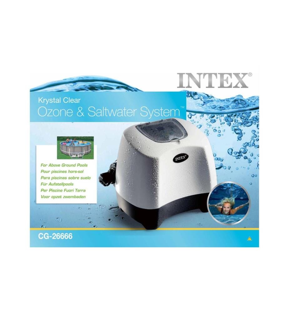 INTEX - Salzwassersystem Ozone Krystal Clear Pools bis 56'800 l