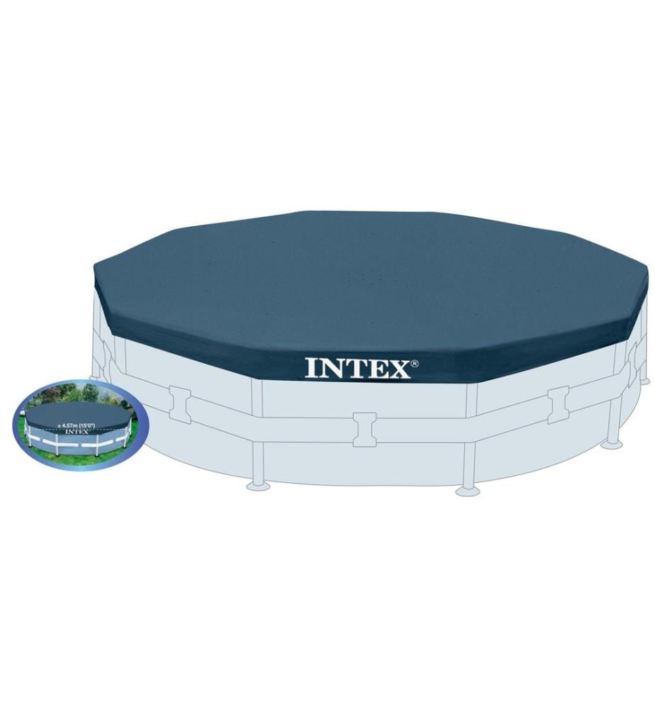 INTEX - Pool-Abdeckplane Ø 457 cm