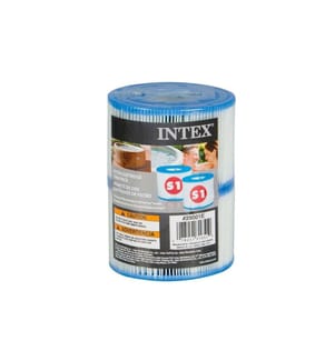 INTEX - Pool-Filterkartusche Pure Spa Typ S1 Doppelpack
