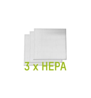 Ecofort - HEPA-Filter Ecofort - ecoQ 9L steady 3 Stück