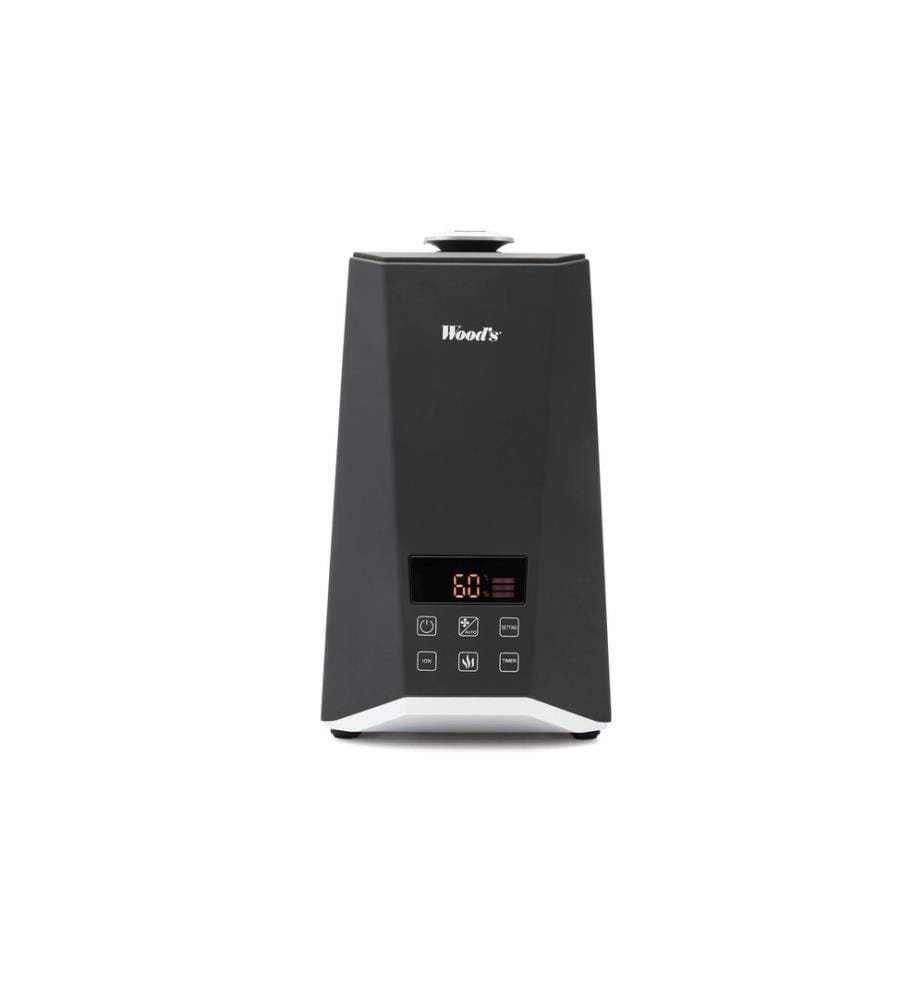 WOOD'S - Humidificateurs d'air à ultrasons hybrid WHU600 50 m² Noir
