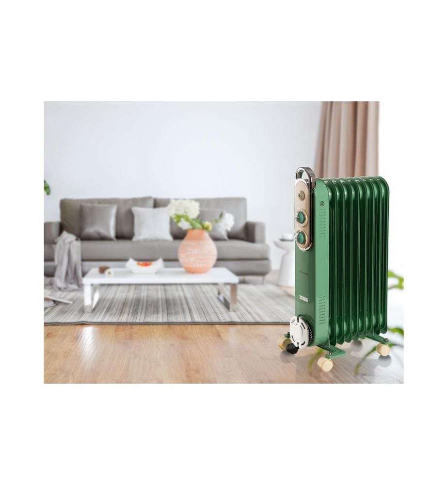ARIETE - Radiateur à bain d'huile ARI-8251-GR 2000 W