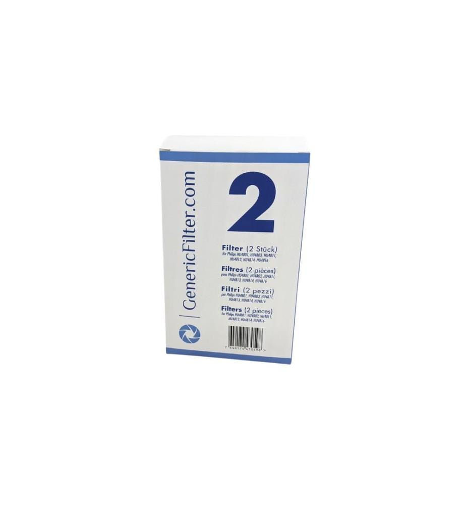 GenericFilter - Filtermatte für Philips FY2401 2 Stück