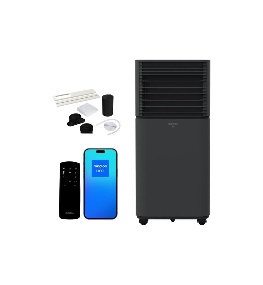 MEDION - Climatiseur P901 (MD 37732) 350 m³, Noir