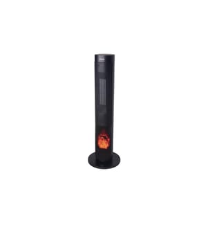 Koenig - Radiateur en céramique Fireplace 2000 W