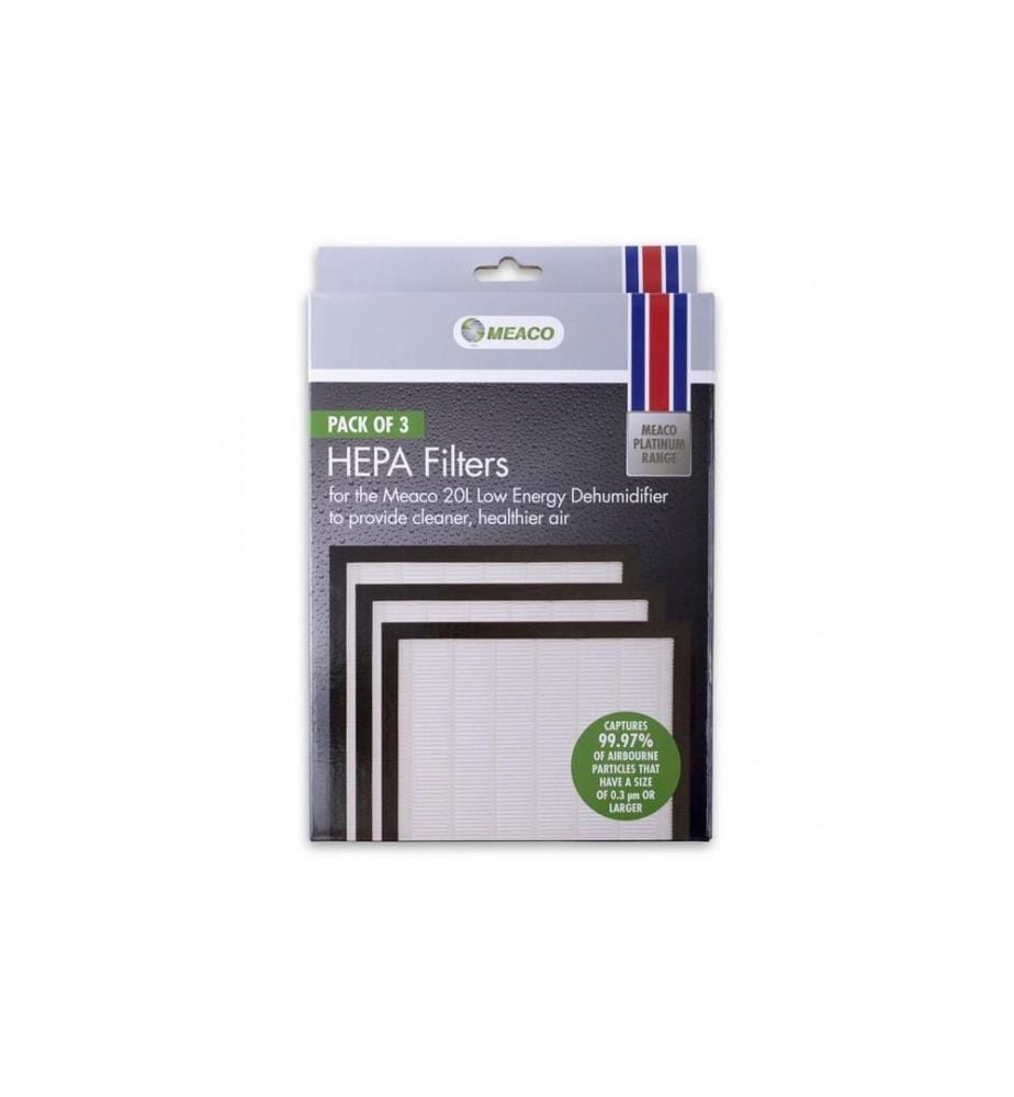 Meaco - Luftfilter 20L LE HEPA 3 Stück
