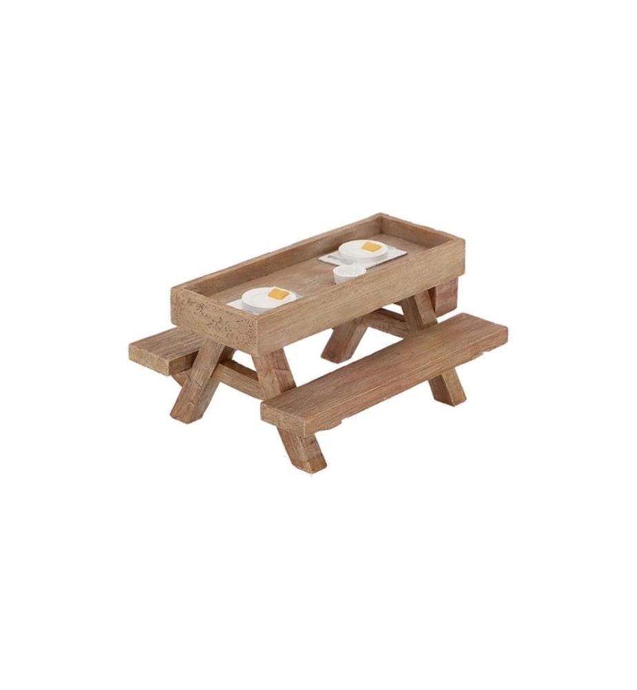 ESSCHERT DESIGN - Distributeur de nourriture Table de pique-nique murale
