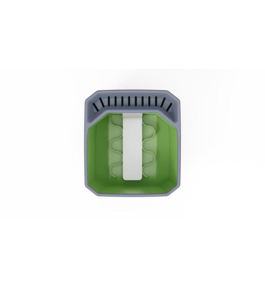 GUSTA GARDEN - HERBS BUDDY Kräutertopf 3er Set Grün