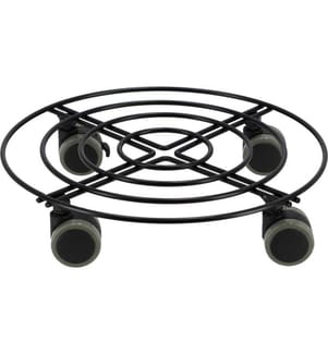 ESSCHERT DESIGN - Trolley à plantes S Noir