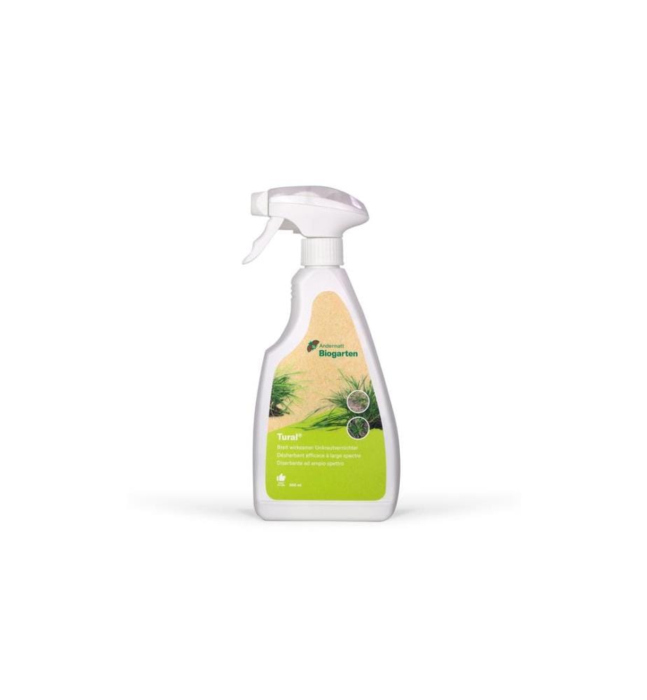 ANDERMATT BIOGARTEN - Diserbante Tural désherbant, 500 ml