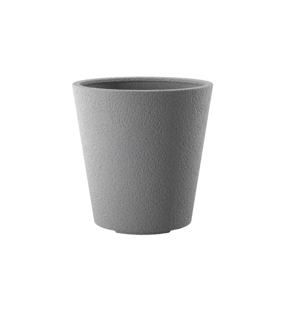 ESTERAS - Blumentopf Kent, 37 cm, Grau