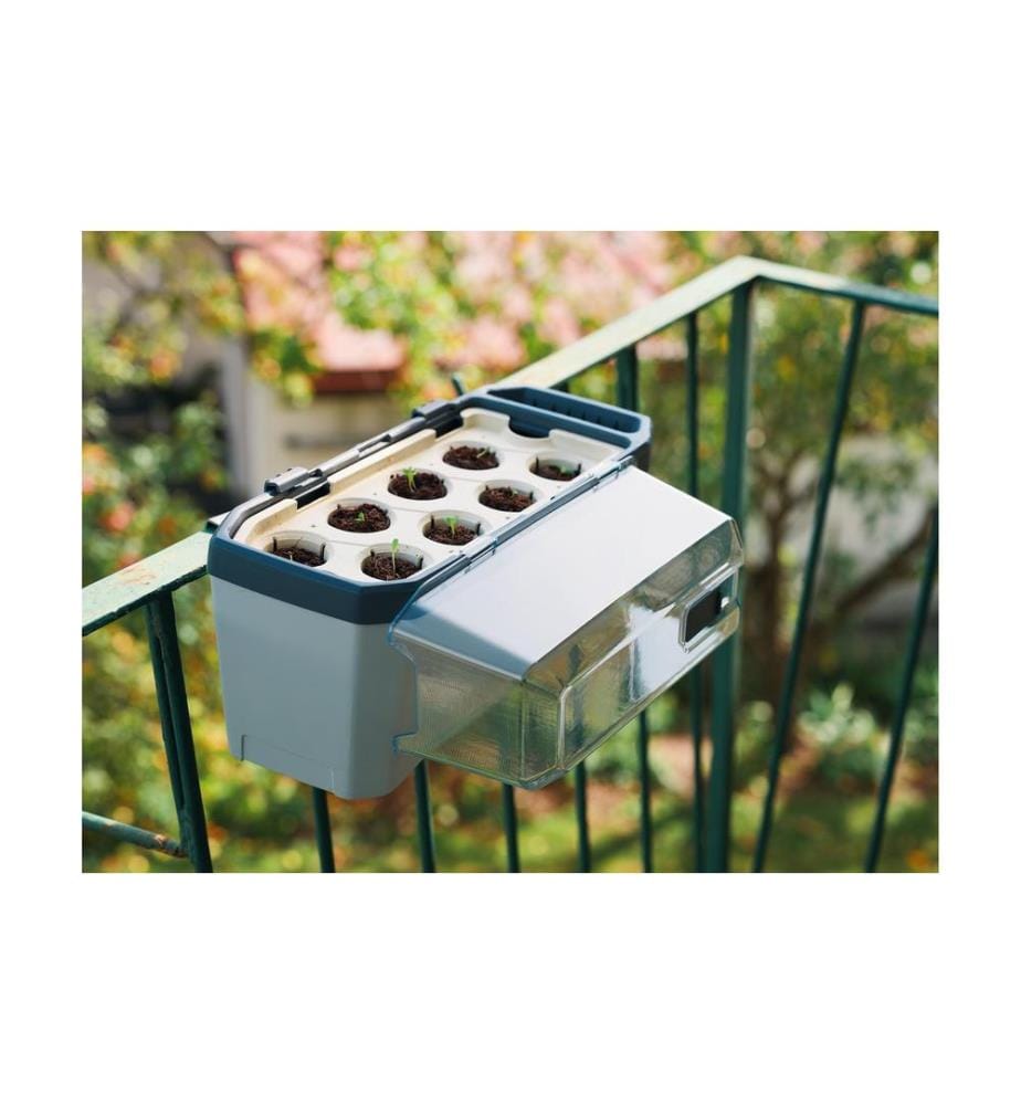 GUSTA GARDEN - Support pour balcon HARRY HERBS, 25 mm, Noir