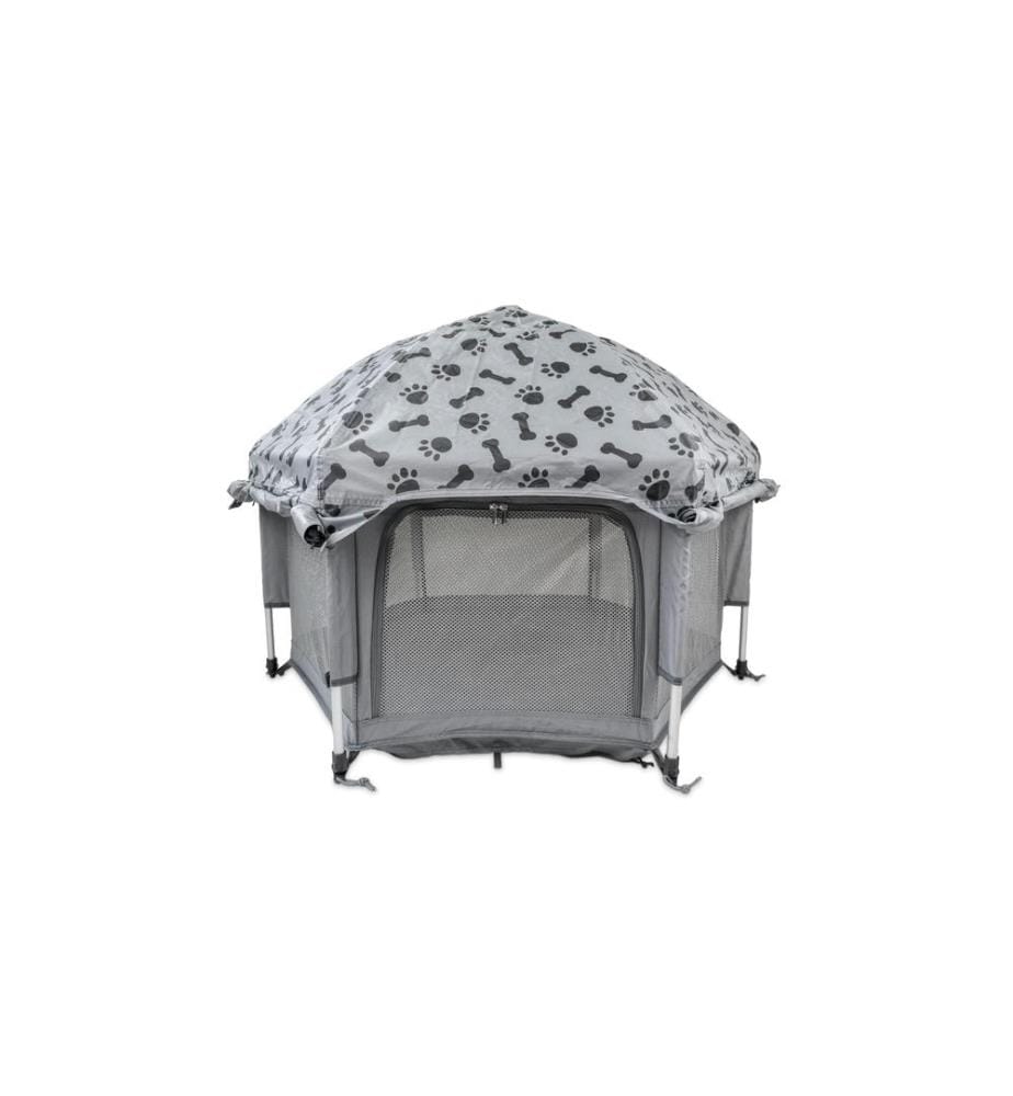 PETY - Couverture Plus pour parc à bébé Petit, Anthracite/noir