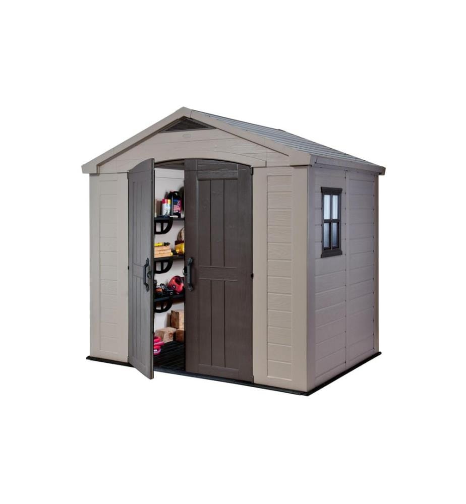 Keter - Gartenhaus KST-Haus Factor 8 x 6, Taupe