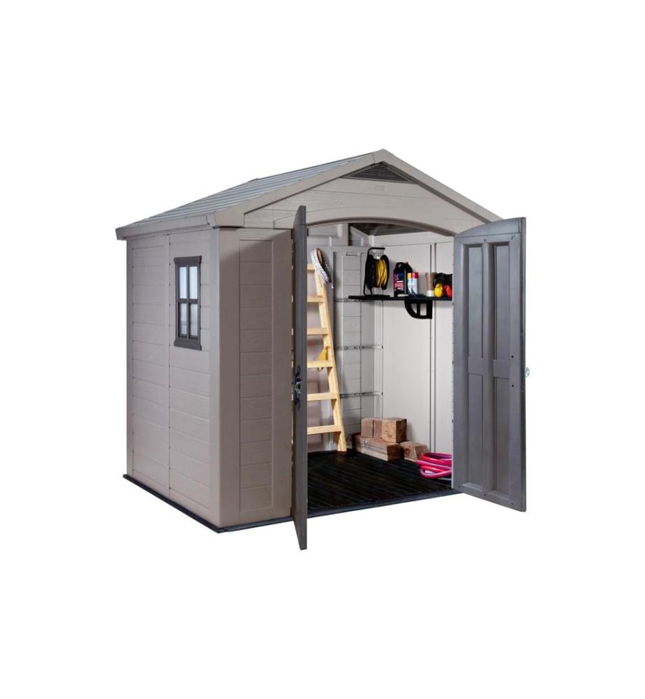 Keter - Gartenhaus KST-Haus Factor 8 x 6, Taupe