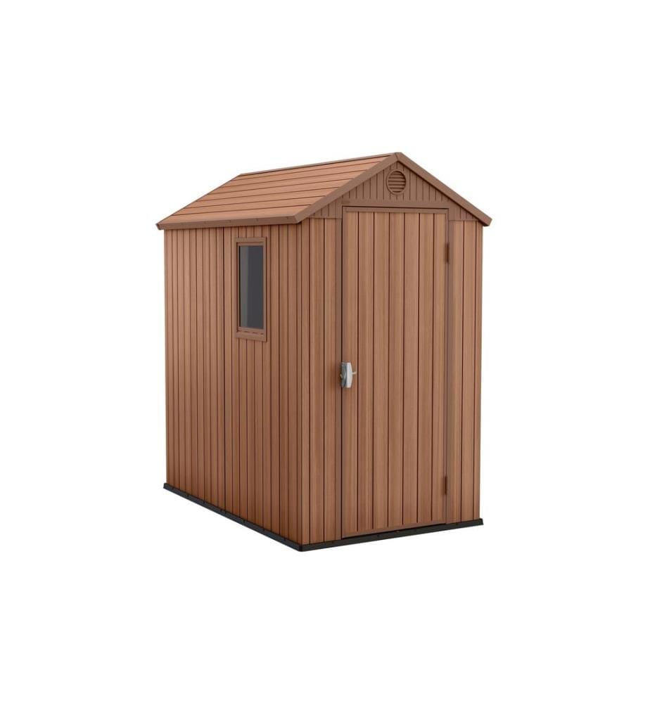 Keter - Gartenhaus Darwin 4 x 6, Braun