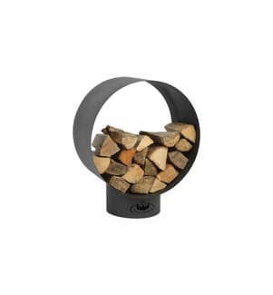 ESSCHERT DESIGN - Holzregal Rund, Stahl