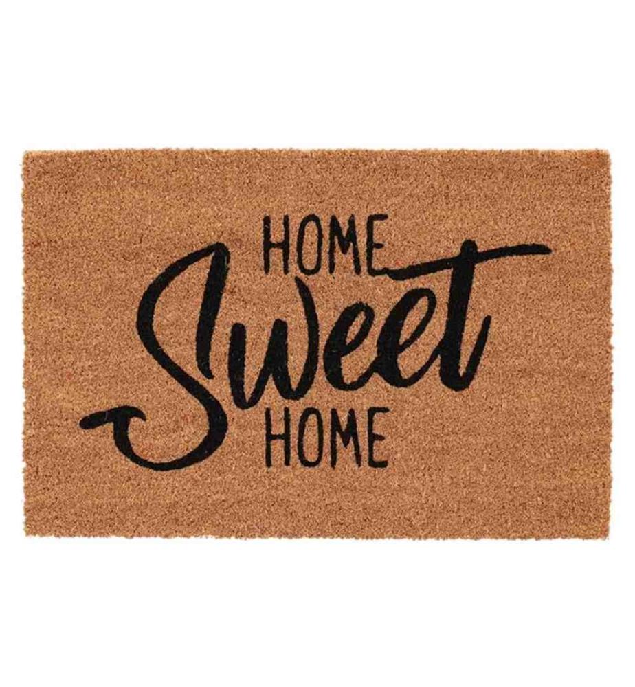 ESSCHERT DESIGN - Fussmatte «Home sweet Home» 40 cm x 60 cm