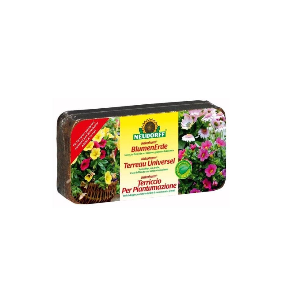 NEUDORFF - Terreau de coco, Briquette, 600 g