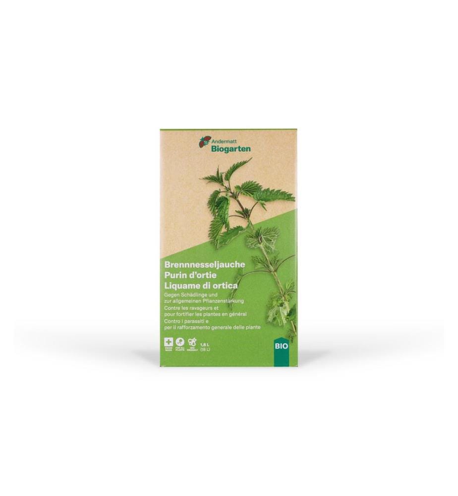 ANDERMATT BIOGARTEN - Concentré Purin d'ortie BIO, 1.8 l