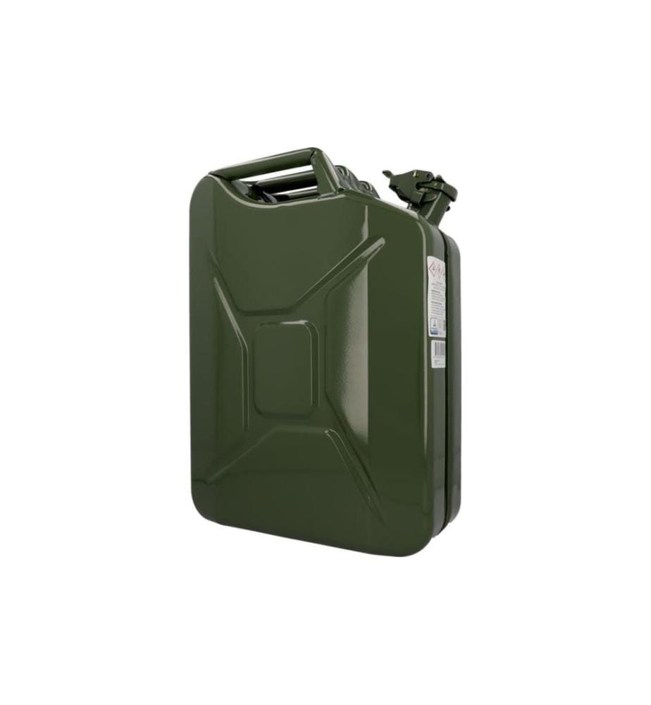 CARTREND - Bidon d'essence 20 l tôle d'acier olive
