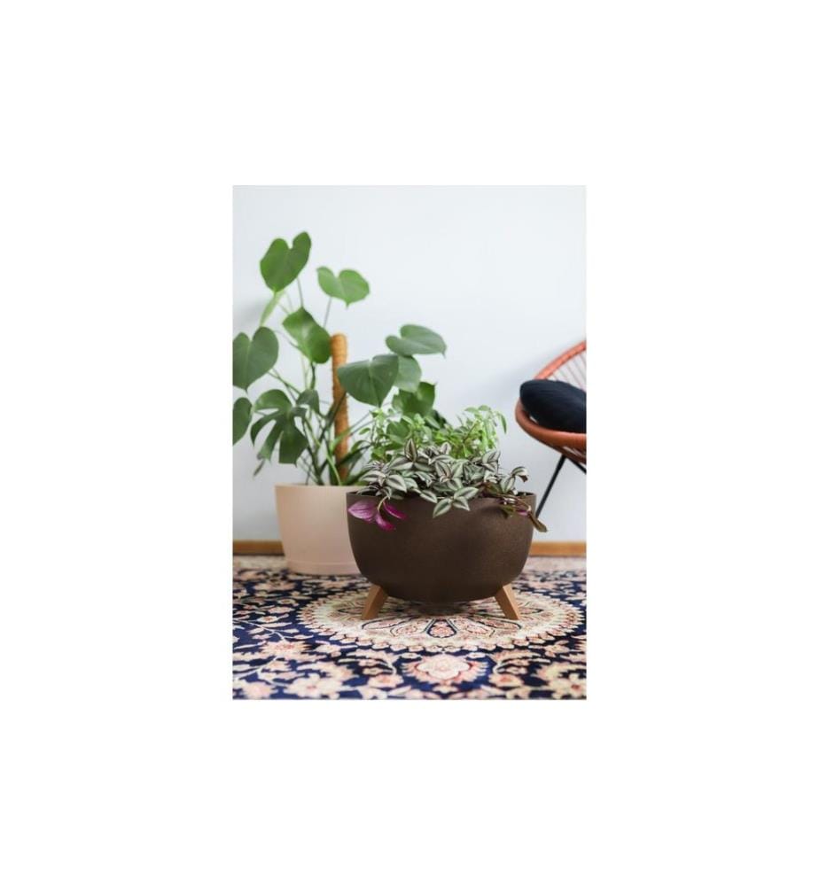 NEOGARD AG - Pot de fleur Roma Eco, Ø 24 cm, Coffee