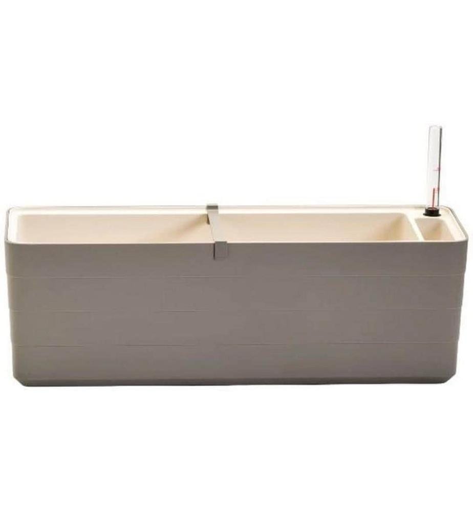 Plastia - Bewässerungskasten Berberis 60 cm Taupe