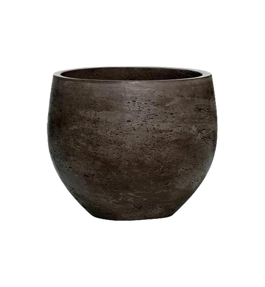 Pottery Pots - Pot à fleur Mini Orb M, Chocolate Washed