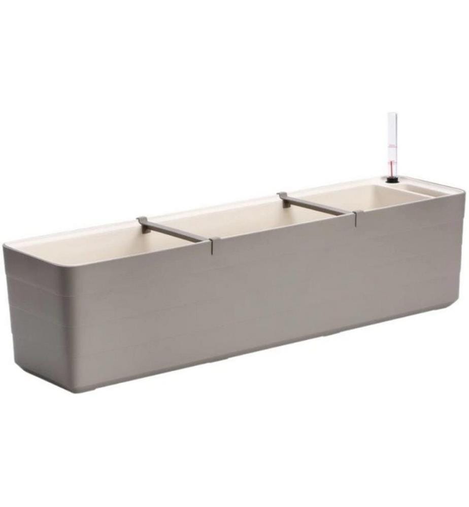 Plastia - Bewässerungskasten Berberis 80 cm Taupe