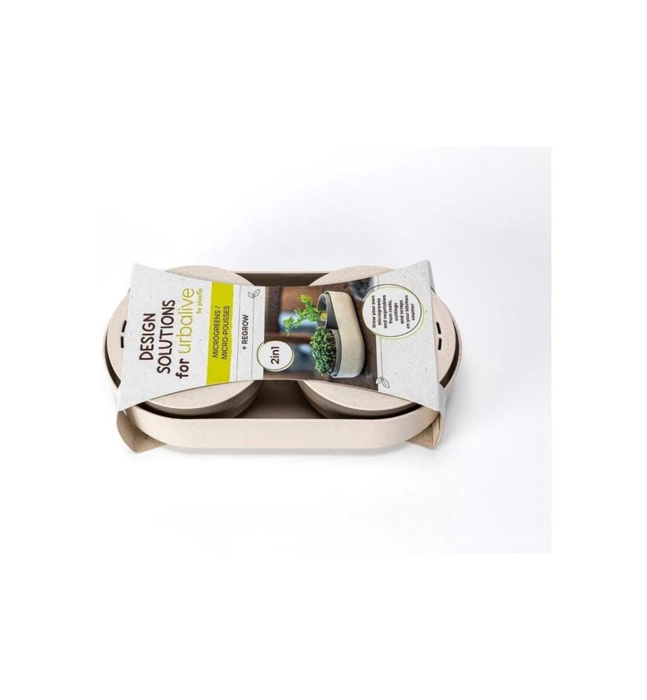 Plastia - Urbalive Set Kit de germination Microgreens et hydroculture