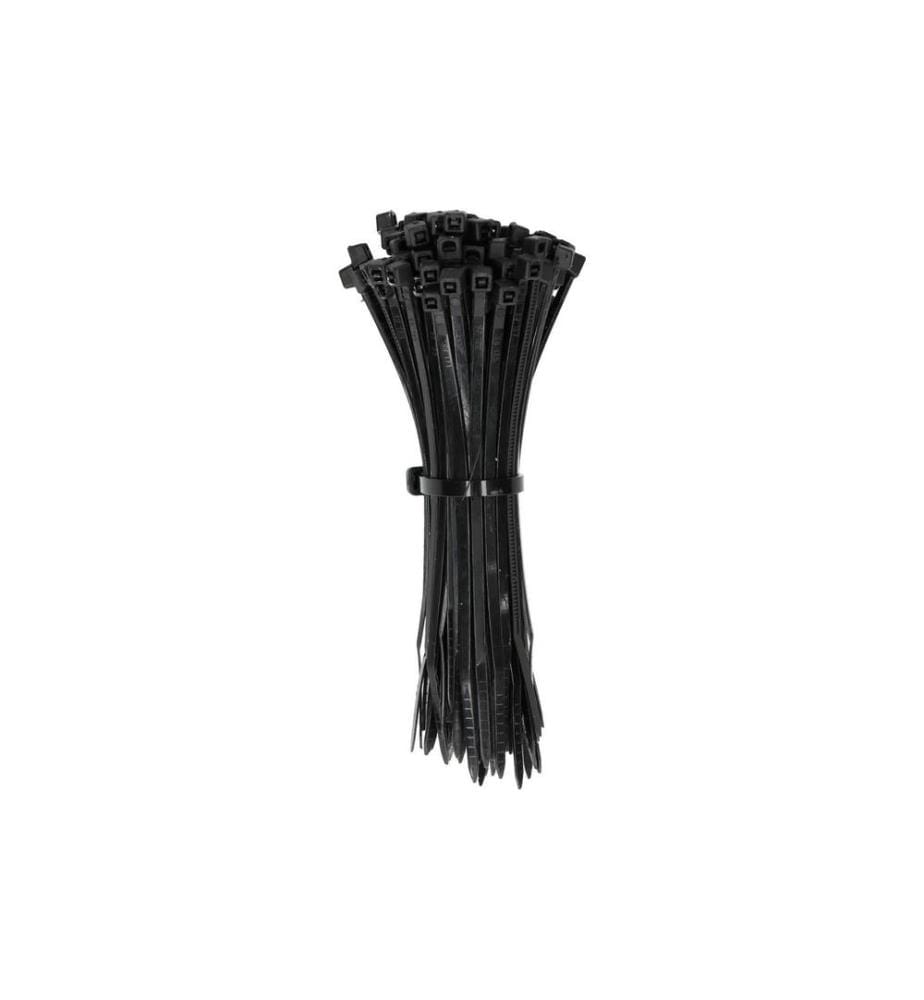 MAX HAURI - Serre-câble 100 pièces Noir 100 mm x 2.5 mm