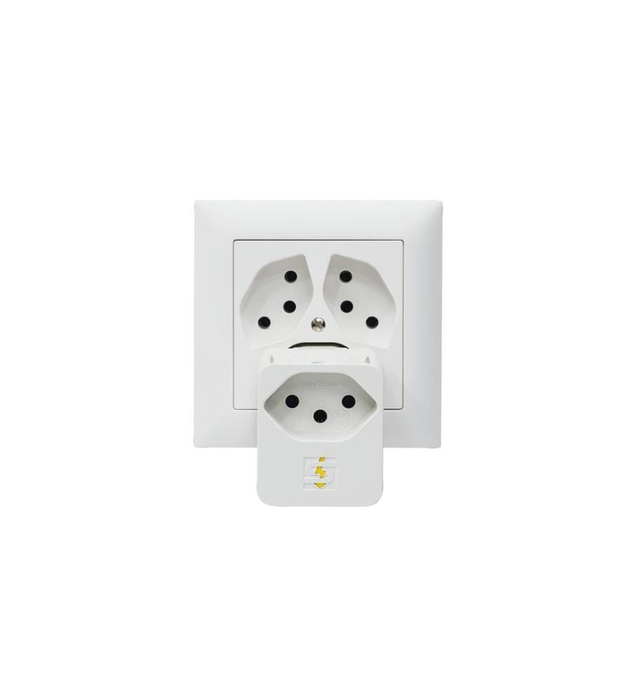 STEFFEN - Goupille à anneau 1xT13, avec USB C 5 V/3.0 A PD Blanc