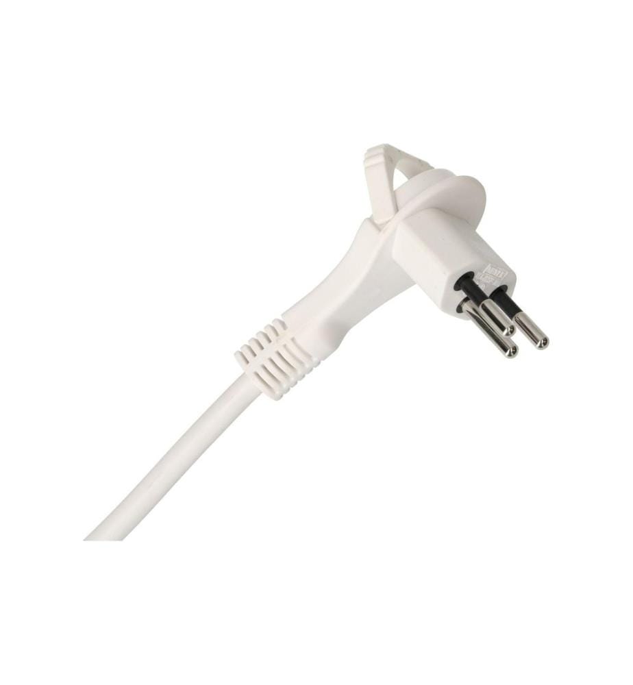 MAX HAURI - Bloc multiprises Design Line  5x T13 USB A+C blanc