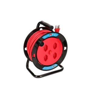 MAX HAURI - Bobine de câble V2 15 m Rouge