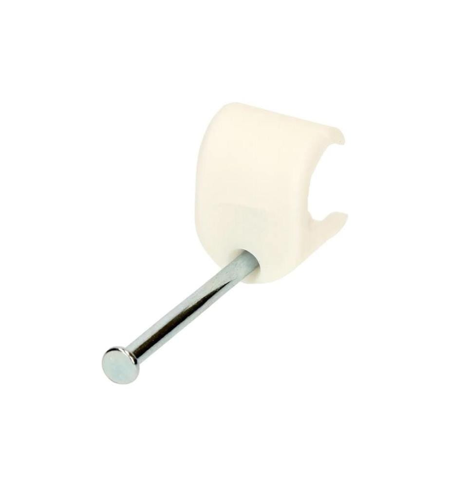 MAX HAURI - Bandeaux de clous Set 10-14 mm blanc 50 pièces