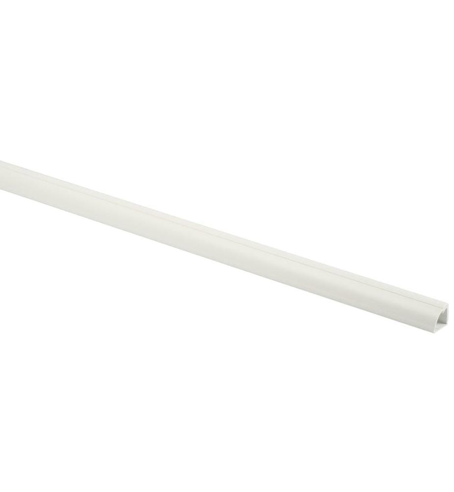 STEFFEN - Goulotte D-Line 22 x 22 mm, 1 m, Blanc