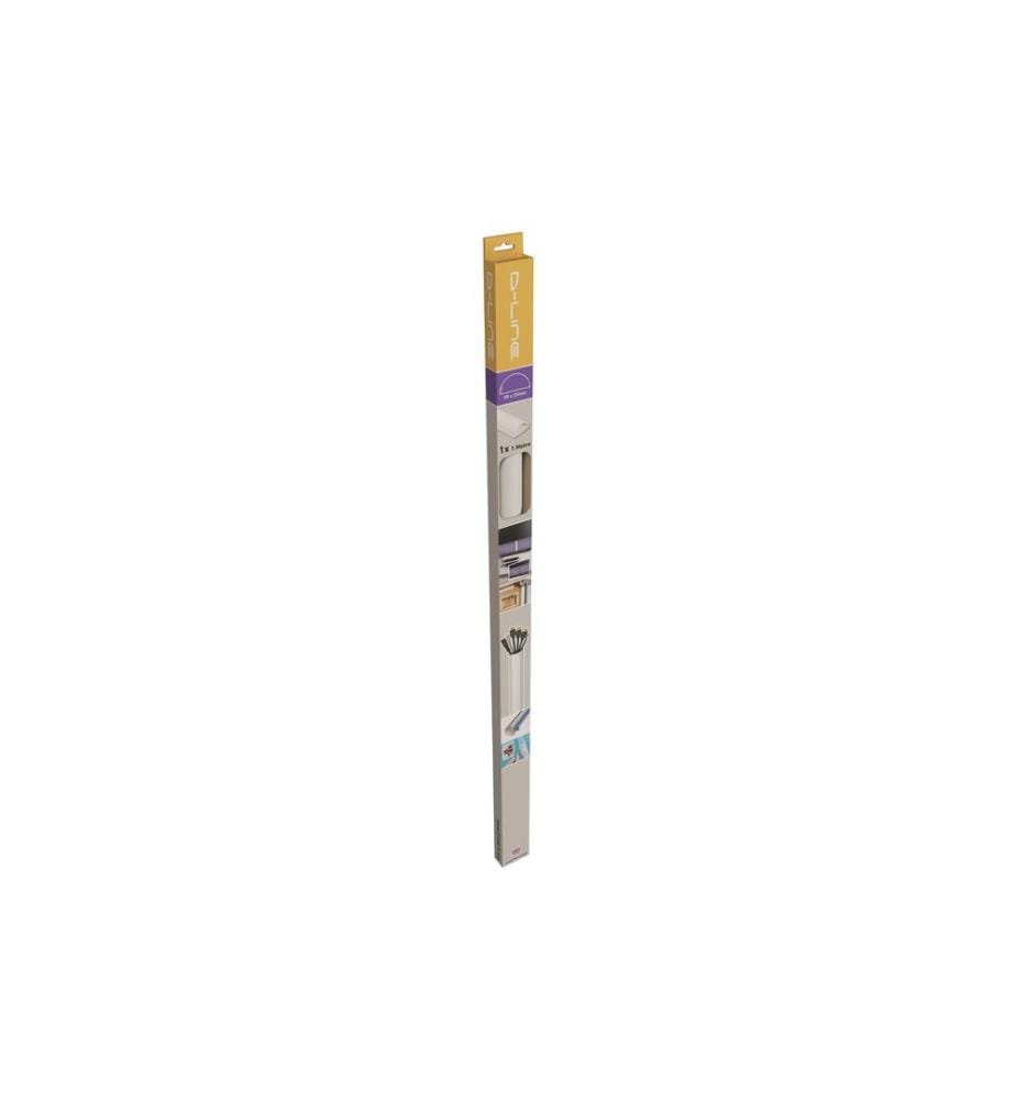 STEFFEN - Goulotte D-Line 50 x 25 mm, 1 m, Blanc