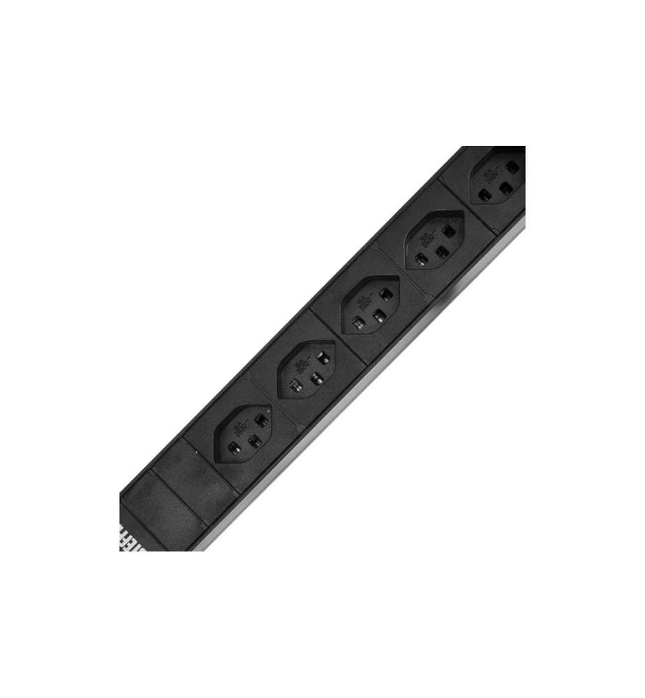 STEFFEN - Bloc multiprises 19” 8x T23, Noir