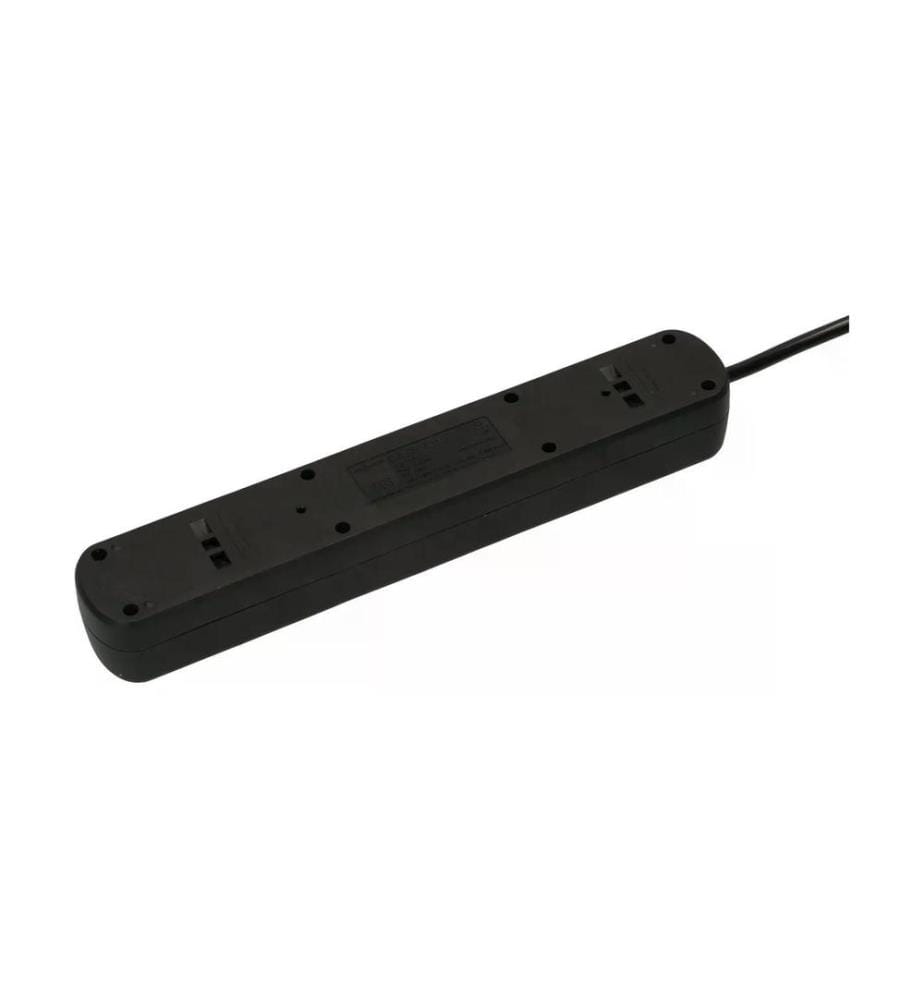 MAX HAURI - Steckdosenleiste Basic-Line 4x T13, USB A+C, Schalter, Schw
