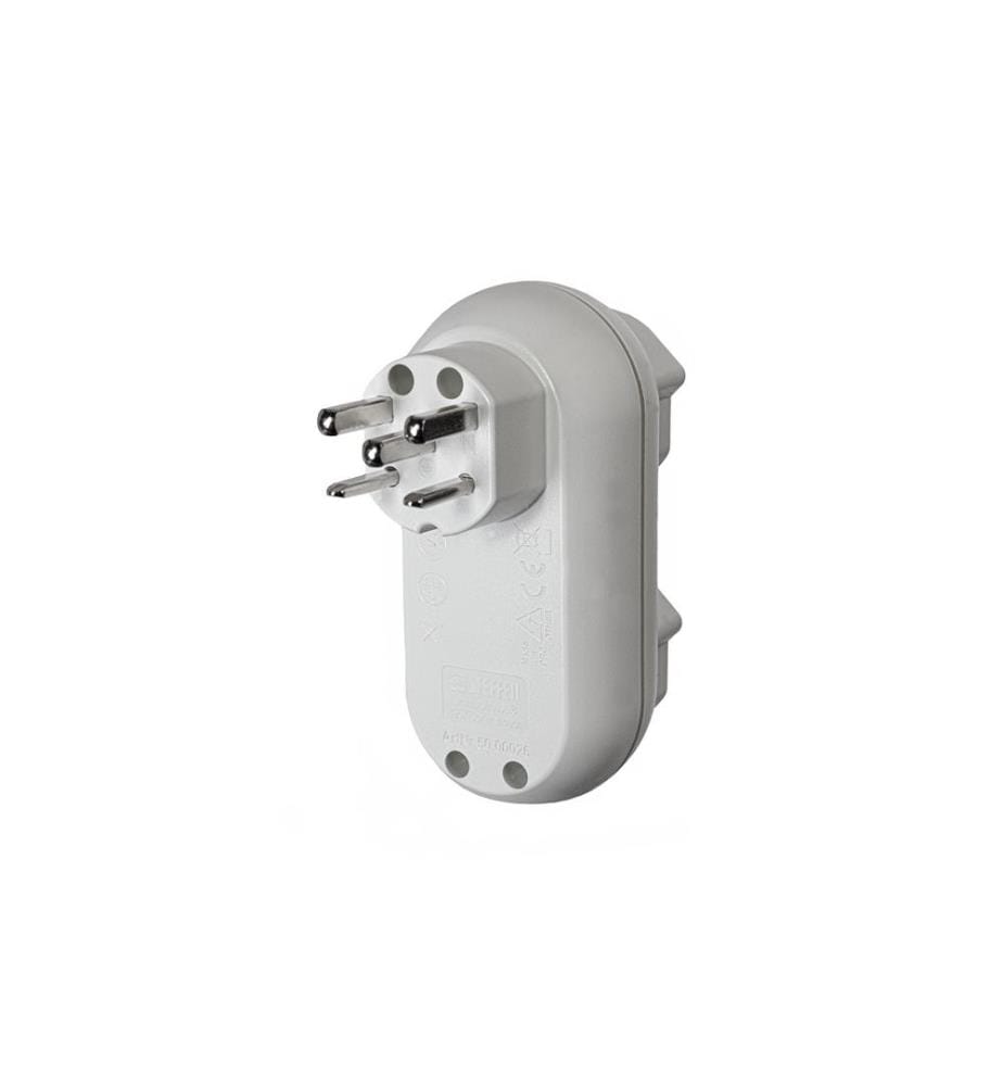 STEFFEN - Mehrfachstecker Strong 2x T25, Weiss